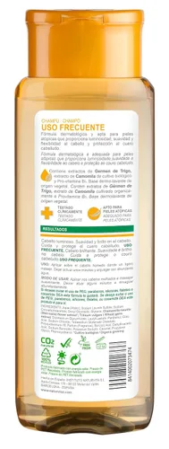 Vista 2 de Natur Vital Champú Sensible Uso Frecuente Manzanilla – 10.1 fl oz (7349S)