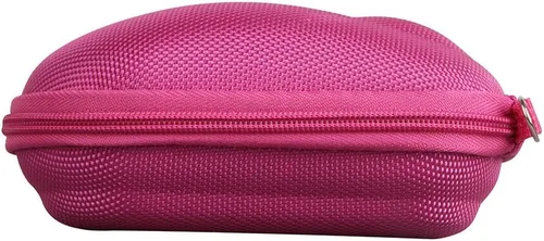 Vista 4 de Hermitshell Funda rígida de viaje para ratón inalámbrico Logitech G Pro Logitech G PRO X rojo ciruela