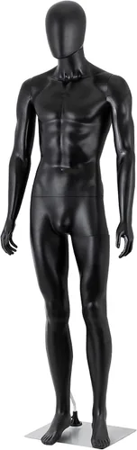 Vista 16 de Child Full Body Mannequin 43.3 Inch Sewing Dress Model Stand Realistic Display Manikin with Adjustable Posture, Turnable Head, Flexible Limbs, Black