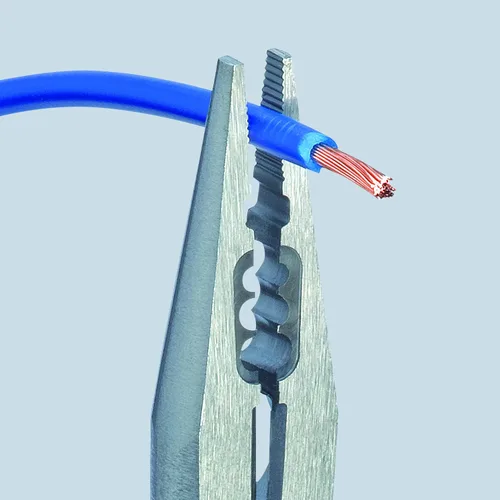Vista 3 de Knipex 13 01 614 SBA, Alicates 4 en 1 para electricistas de 6 1/4 pulgadas