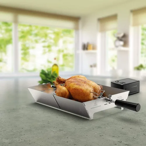 Vista 6 de Philips Kitchen Appliances Philips HD6971/00 - Accesorio para asador de parrilla sin humo, acero inoxidable