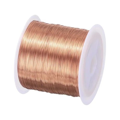 Vista 69 de MECCANIXITY - Alambre magnético de calibre 46 AWG - 0.04mm Hilo de cobre esmaltado - Bobina de alambre magnético de 14669 pies (4471m) - 50g Grado F