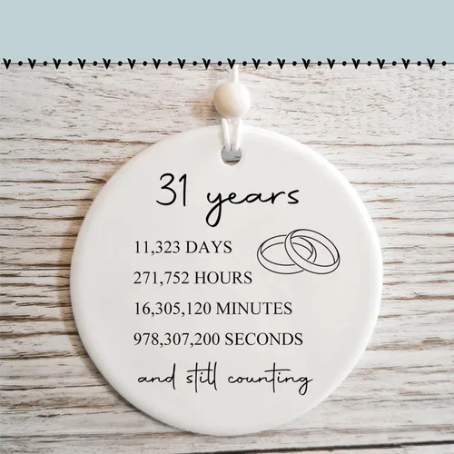 Vista 21 de 26º aniversario de bodas para ella o él, regalo de matrimonio de 26 años para pareja o padres, regalo de aniversario con fotos para esposa y esposo