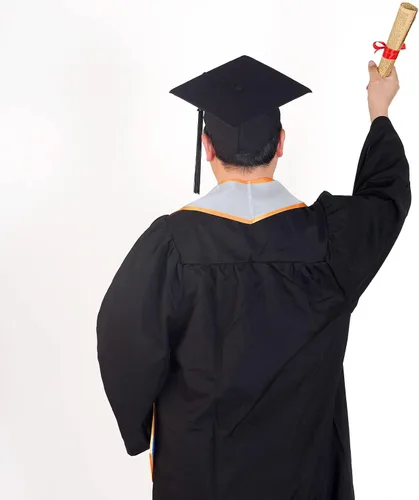 Vista 6 de Tongcloud Estola de graduación unisex de 72 pulgadas con molde, estola de graduación para adultos, estola de satén de graduación lisa para hombres
