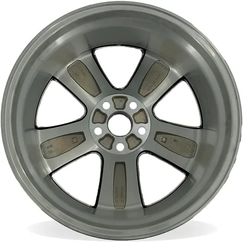 Vista 6 de Juego de 4 ruedas de 19 pulgadas 19 x 7.5 con cubierta cromada para Toyota Highlander 2014-2019 OEM Design Rim de repuesto
