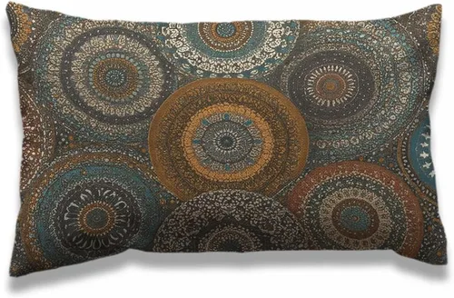 Vista 12 de AOYEGO Funda de almohada decorativa 12x20 pulgadas con diseño de aguacate haciendo ejercicio con aro hula hoop, fundas de almohada rectangulares