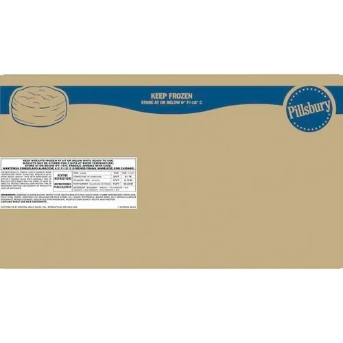 Vista 9 de General molinos Pillsbury Baked easy-split Buttermilk Biscuit, 2,25 onzas de oro – -120 por Caso.