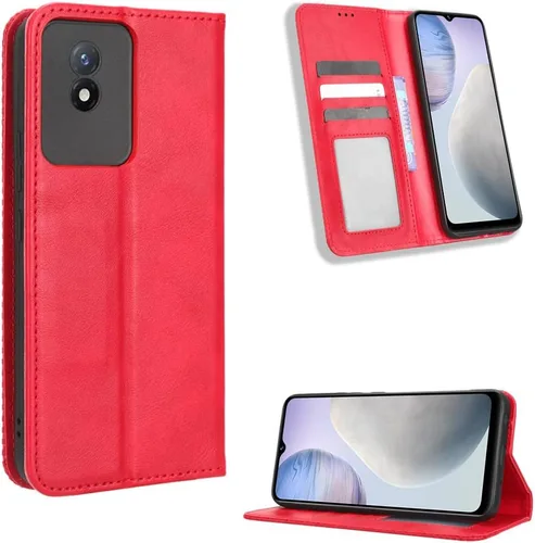Vista 87 de Funda para BLU Bold N2, funda de piel sintética para BLU Bold N2, funda para BLU Bold N2 5G N0050UU Funda de piel sintética negra Negro