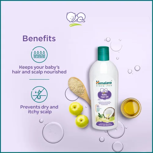 Vista 6 de Himalaya Aceite para el pelo del bebé, 3.4 fl oz