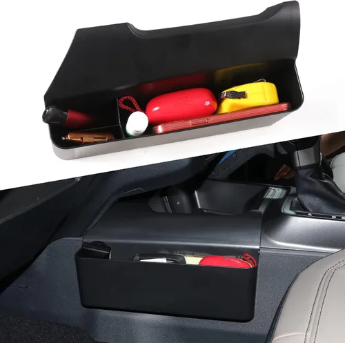 Vista 7 de Organizador de consola central compatible con Ford Escape 2020-2025 2021-2025 Ford Bronco Sport Accesorios interiores Bandeja de almacenamiento