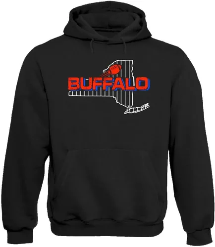 Vista 35 de Xtreme Apparrel Team Field Map Men's Hoodie Sweatshirt for Football Fans