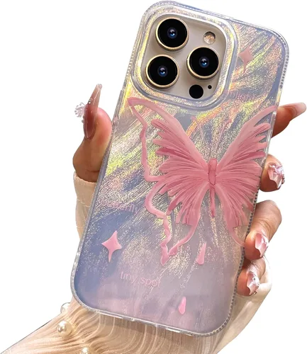 Vista 17 de I-MGAE-IN-AR Funda compacta para iPhone 11, diseño de mariposa, marco de protección de lente de cámara con diamante 3D, bonitas fundas protectoras