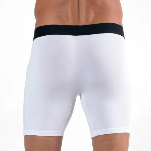 Vista 5 de Calzoncillos tipo bóxer Modal de pierna larga para hombre