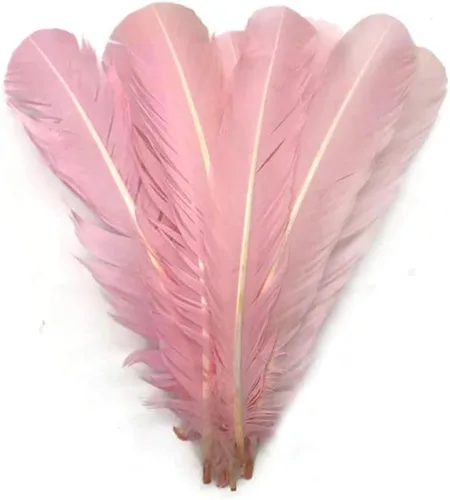 Vista 55 de 1/4 lb - Aqua Blue Pavo Marabou Corto Plumas Sueltas Mullidas Al Por Mayor A Granel