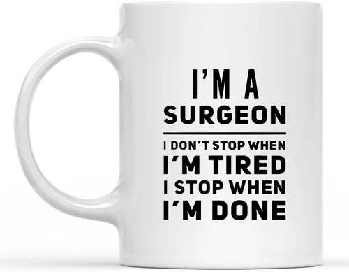Vista 253 de Taza inspiradora y sarcasmo con texto en inglés "A Truly Great Doctor is Hard to Fond", regalos inspiradores y sarcasmo para hombres y mujeres