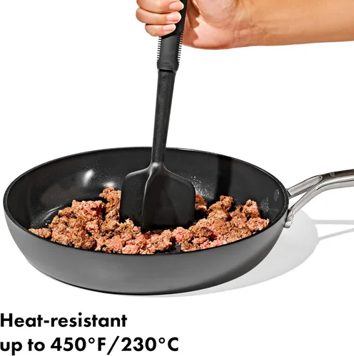 Vista 3 de OXO Good Grips Picadora de carne molida, color negro