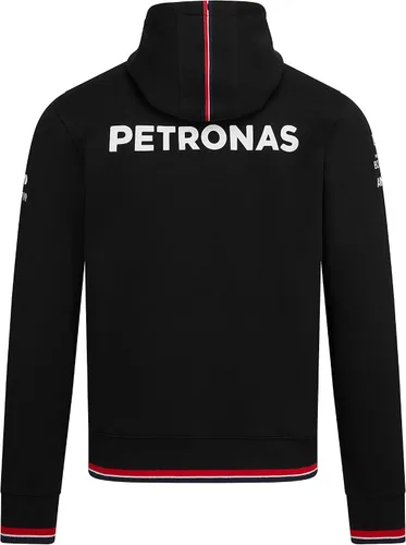 Vista 2 de Mercedes AMG Petronas Formula One Team - Producto oficial de Fórmula 1 - Sudadera con capucha del equipo 2022 - Negro - S