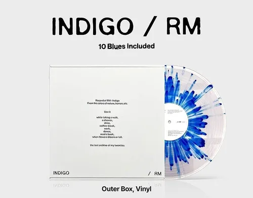 Vista 2 de BTS RM KIM NAMJUN 'INDIGO' Album Ver K-POP SEALED