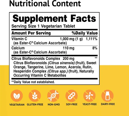 Vista 2 de American Salud Ester-C con cítricos bioflavonoids, 044651, 1, 1