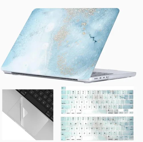Vista 33 de Se7enline Funda rígida compatible con MacBook Pro de 13 pulgadas para Mac Pro de 13 pulgadas con/sin Touch Bar A1706/A1708/A1989/A2159 2016-2023