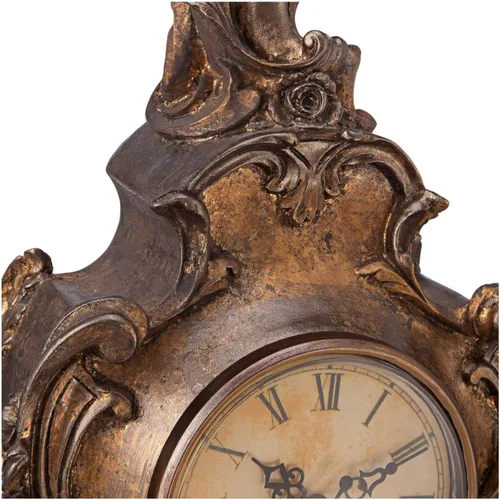 Vista 4 de Kensington Hill Taryn - Reloj de mesa estilo vintage de 16 1/4 pulgadas