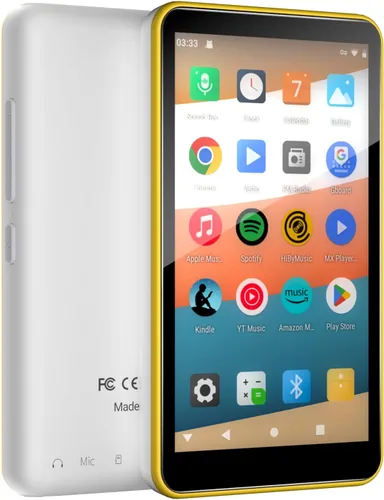Vista 11 de Reproductor de MP3 con Bluetooth y WiFi, Android 9.0 de 144 GB, pantalla táctil de 4 pulgadas, reproductor MP3 y MP4 dgtenk Kids para Spotify