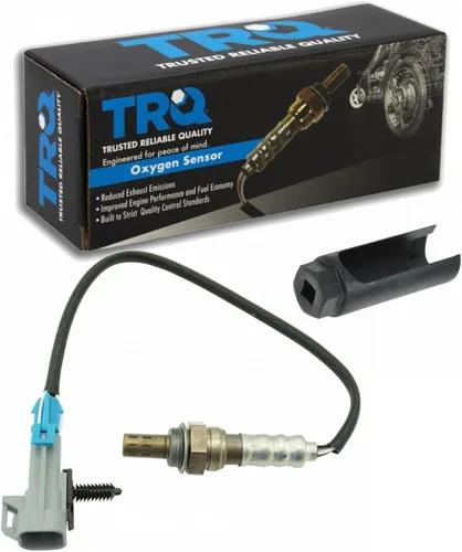 Vista 138 de TRQ Sensor de Oxígeno O2 de 4 Hilos de Banda Estrecha Compatible con VW Atlas 2.0L 2018-21, VW GTI 2.0L 2016-18, Audi A3 Quattro 2.0L 2015-18, VW