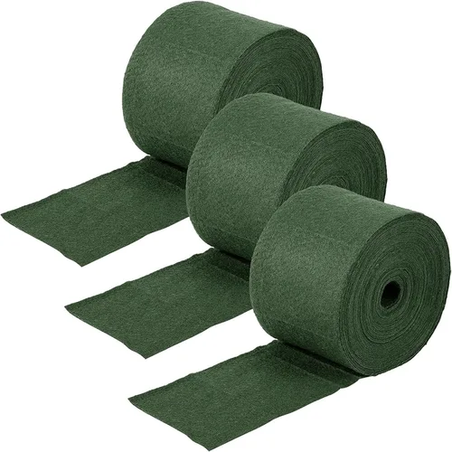 Vista 8 de ANPHSIN Protector de árbol para protección contra la congelación en invierno, 65 pies x 2 piezas, protector de corteza de tronco transpirable