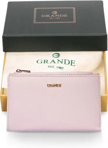 Vista 33 de Grande -2804 Cartera para mujer, Naranja, Minimalista