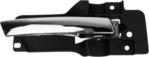 Vista 60 de TRQ Manija de puerta interior delantera izquierda cromada para el lado del conductor compatible con Chrysler 200 2011-2016