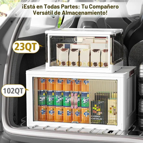 Vista 7 de Kmiectse Contenedores de almacenamiento transparentes con tapas, paquete