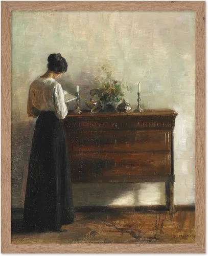 Vista 72 de Poster Master Póster vintage de la costurera, impresión retro de modista, bellas artes, arte impresionista, regalo para hombres y mujeres, gran