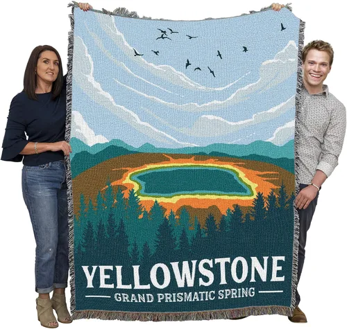 Vista 51 de Pure Country Weavers Manta del Parque Nacional Acadia, manta de tapiz de algodón para regalo, fabricada en los Estados Unidos, 72 x 54 pulgadas