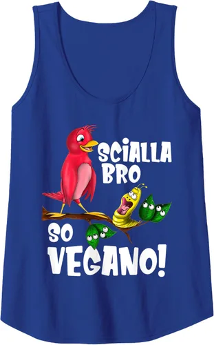 Vista 8 de Scialla Vegano divertente Animalista Vegetariano vegan funny Tank Top