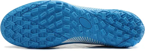 Vista 2 de MDPCX Zapatos de fútbol unisex competitivos para hombres y mujeres, botas de fútbol para interiores y exteriores, atléticos, para correr, deportes
