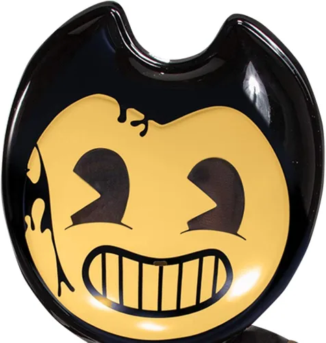 Vista 3 de Disfraz de Bendy para niños disfraz oficial de lujo de Bendy y The Dark Revival con máscara y corbatín