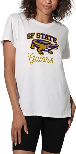 Vista 75 de Colección oficial de camisetas sueltas para mujer, color blanco