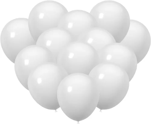 Vista 9 de 100 globos en varios tamaños de 12 y 10 pulgadas, perfectos para Navidad, día de San Patricio, brochas, graduaciones, decoraciones de fiesta de baby
