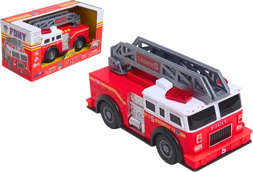 Vista 8 de Daron Juguete de ambulancia FDNY con luces y sonidos para mayores de 3 años