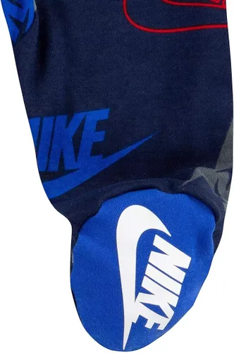 Vista 4 de Nike Mameluco con cremallera completa para dormir y jugar con logotipo de bebé niño