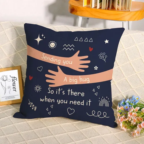Vista 4 de Fundas de almohada decorativas de 18 x 18 pulgadas con ideas de regalos para familiares y amigos, regalos después de una cirugía, regalo