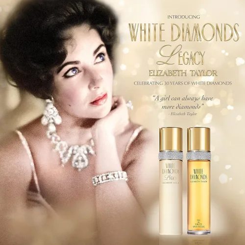 Vista 3 de Elizabeth Taylor White Diamonds Legacy EDT Spray Mujeres 3.3 oz