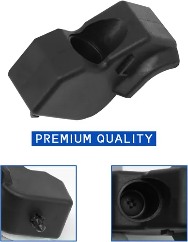 Vista 7 de 1 par de topes de goma negros para portón trasero izquierdo y derecho compatibles con Ford F-150 caja de 5.5/6.5 pies 2015-2020, limitador de parada