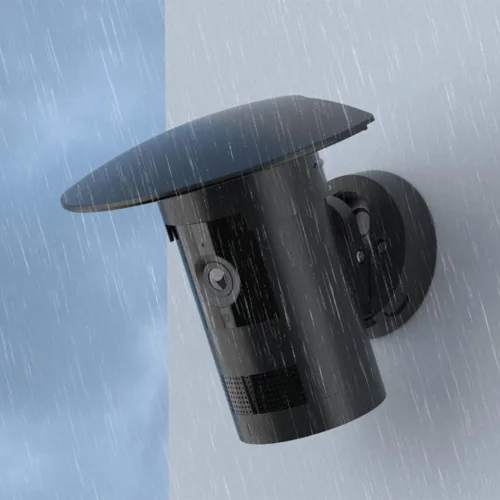Vista 5 de Holicfun Sun & Rain - Cubierta de sombra para Ring Outdoor Cam Plus, color Negro
