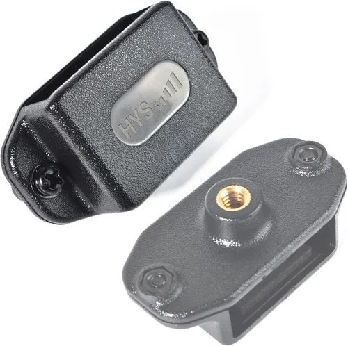 Vista 8 de HYS Portavasos Walkie Talkie Clip Mount, portavasos de mano para radio de coche [seguro y estable] Portavasos Radio de 2 vías, soporte para radio