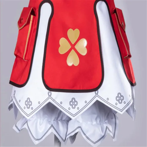 Vista 8 de BIUTEY GenshinCosplay Uniforme Klee vestido de todos los personajes Cosplay traje Halloween Hu Tao disfraz