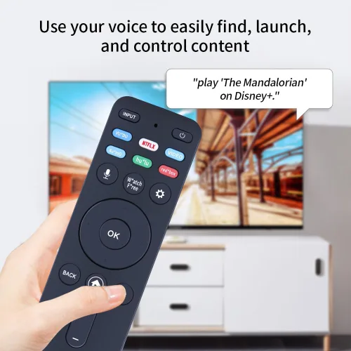 Vista 6 de XRT260 - Control remoto de voz de repuesto para Vizio V-Series 4K Smart TV V435-J01 V505-J01 V505-J09 V505C-J09 V555-J01 V585-J01 V655-J04 V655-J09
