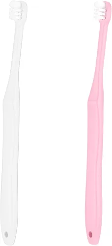 Vista 12 de WLLHYF 2 Piezas Cepillo de Dientes de Mechón Cabeza Pequeña Extremo Cónico Wisdom Interdental Interespacio Cuidado Suave Cepillo de Dientes Pequeño