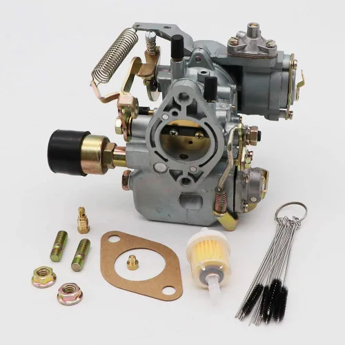 Vista 5 de KIPA Carburador para VW Beetles, Super Beetles, 1971-1979, motor de doble puerto, 1600 cc, 12 V, estrangulador eléctrico 34 PICT-3 Volkswagen Bug
