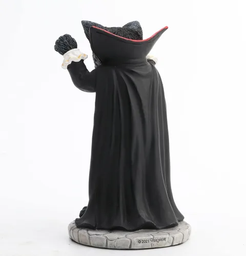 Vista 5 de Veronese Design Figura coleccionable de animales de resina Catcula Spooky Nosferatu de 5 pulgadas